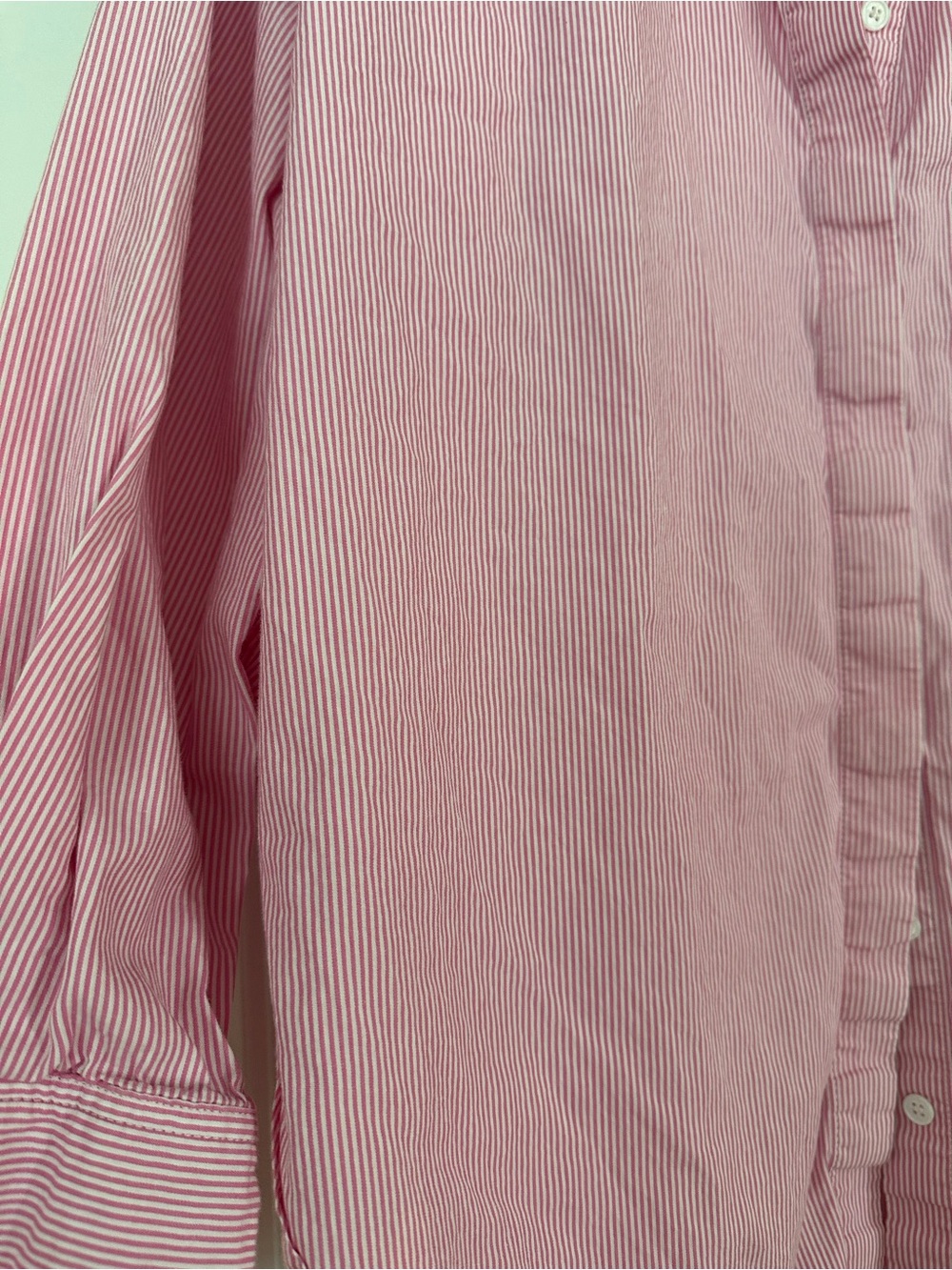 Daily Drills Pink Striped Button-Down Shirt - Picture 4 of 6